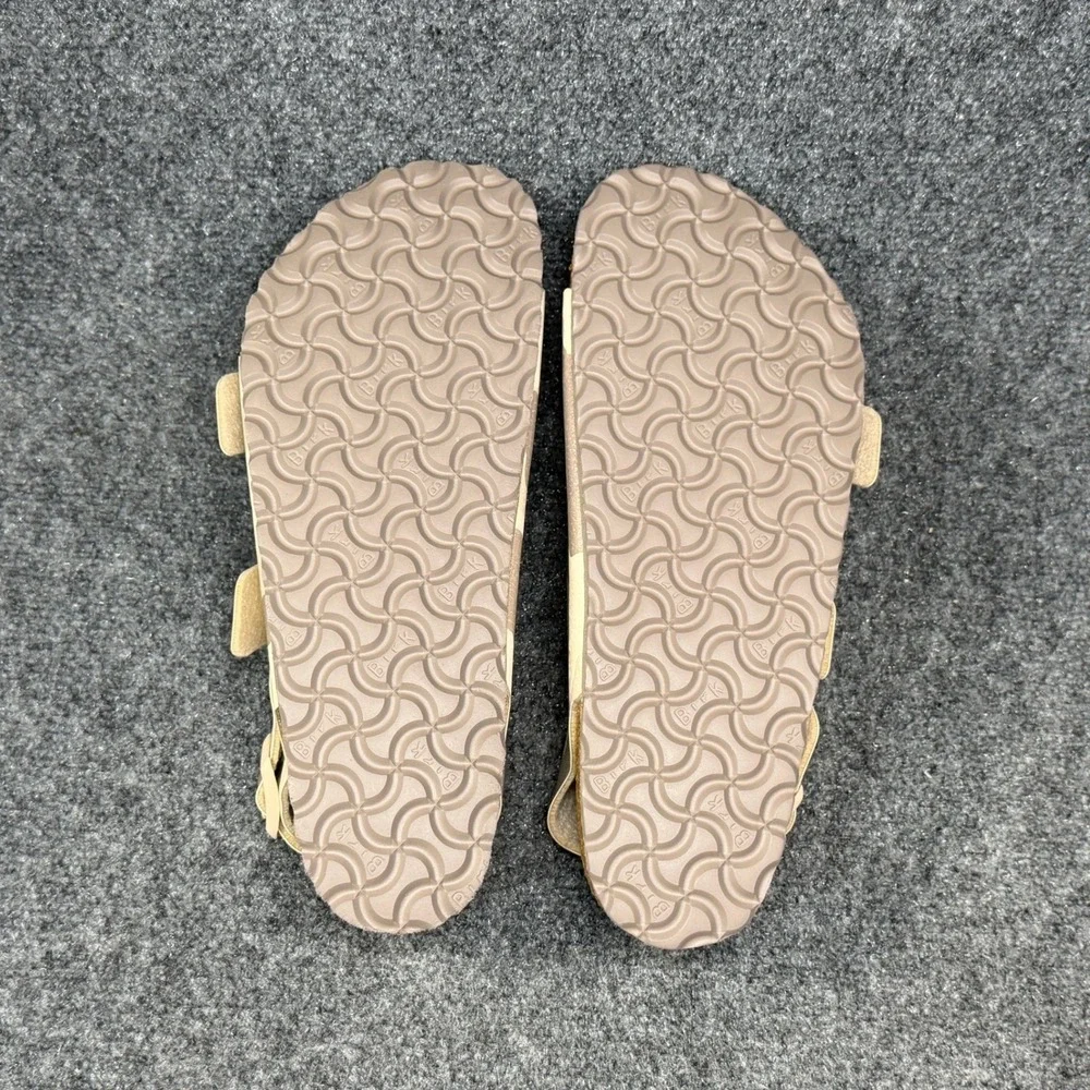 Birkenstock Milano Sandals Mens 9 Desert Soil Grey Taupe Camouflage Soft Footbed